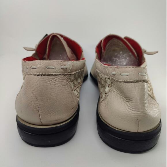 Umberto Pellegrini Woven leather shoes sz 10.5 main image 8